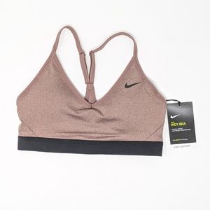 Nike Indy Sports Bra Pink Size XS NWT